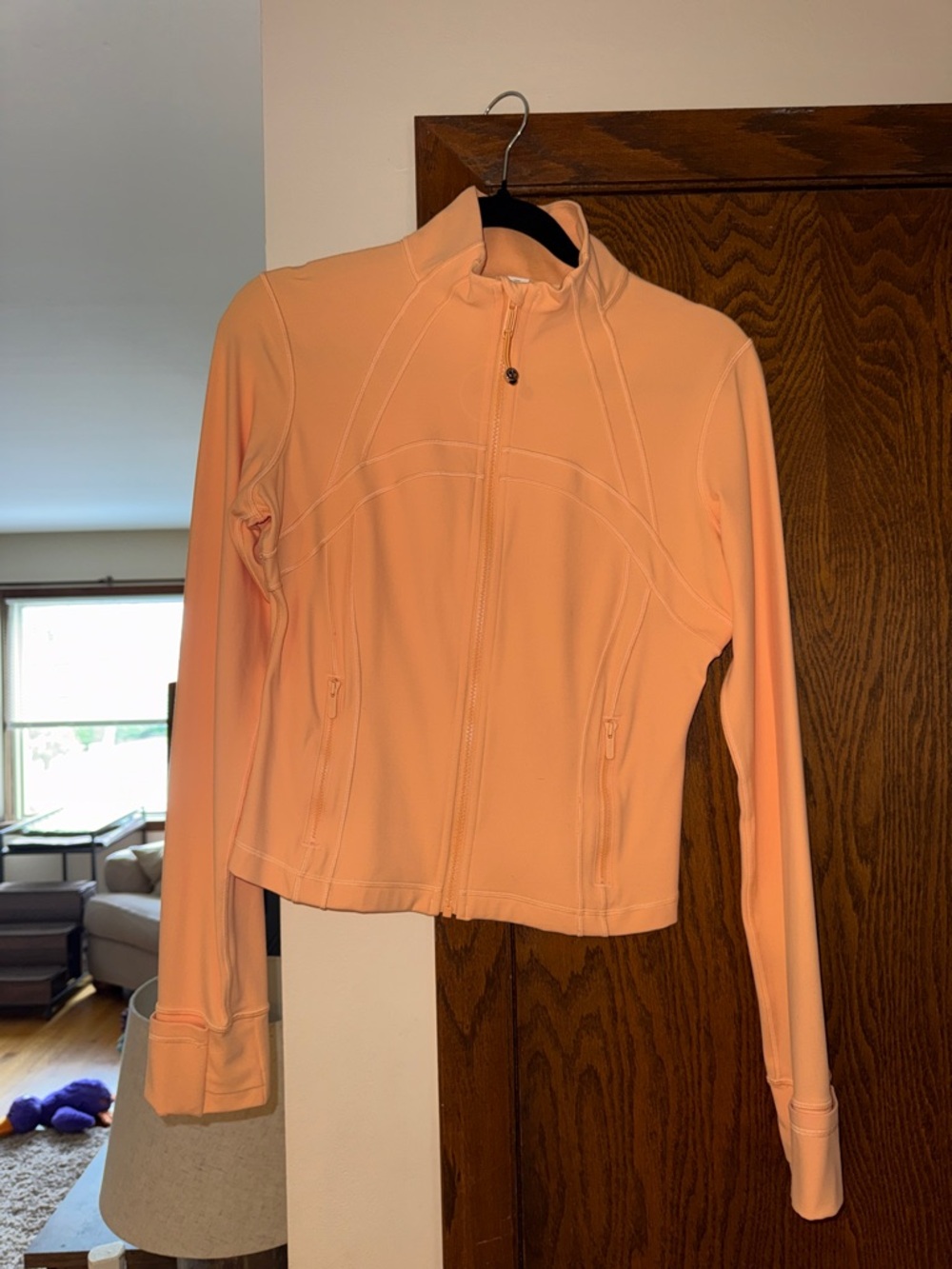 lululemon athletica Peach Zip-Up Jacket